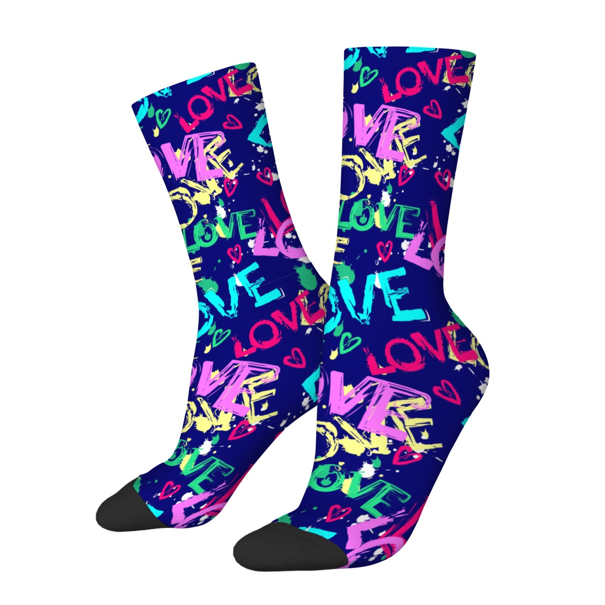 LOVE Colorful Graffiti Happy M - Street Fashion Style Youtube recension och pris