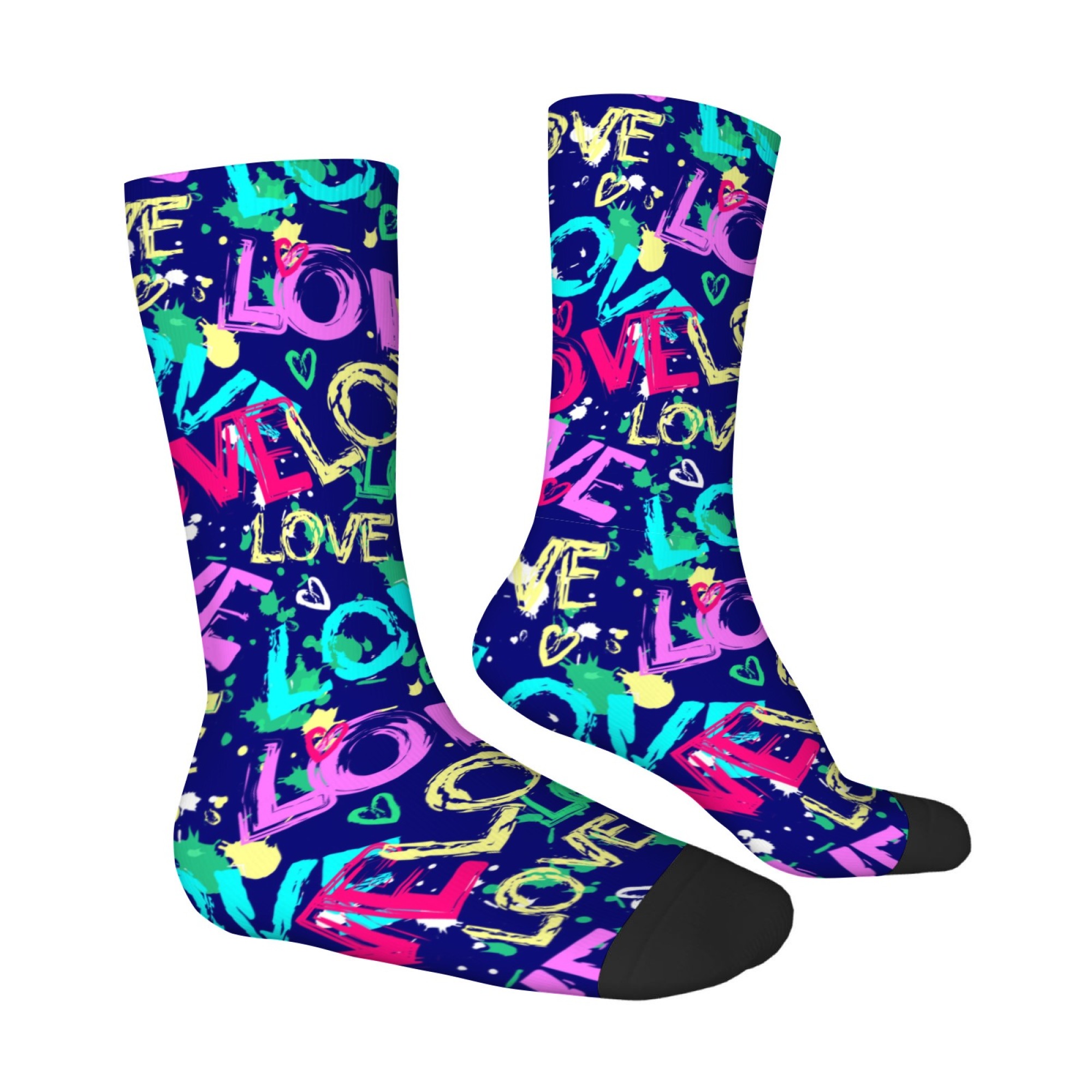 LOVE Colorful Graffiti Happy M - Street Fashion Style Youtube recension och pris