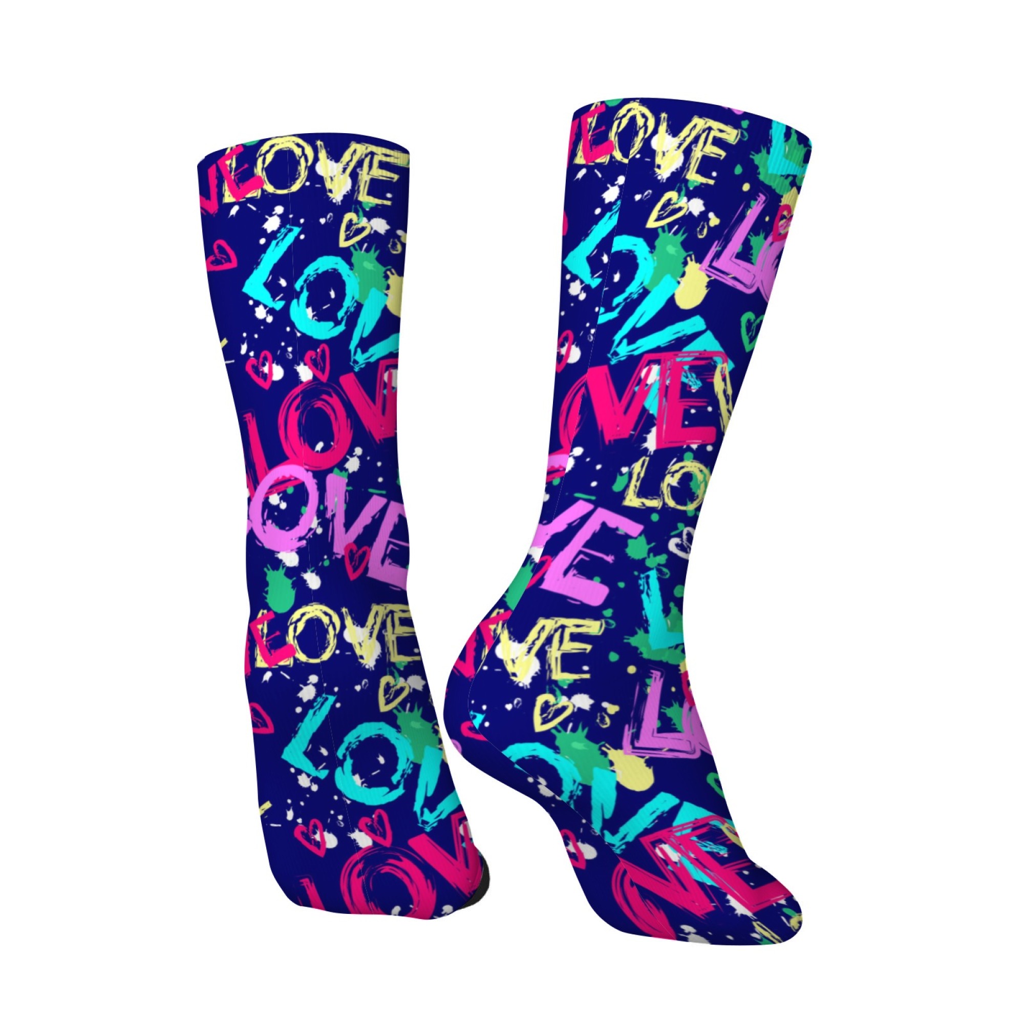 LOVE Colorful Graffiti Happy M - Street Fashion Style Youtube recension och pris