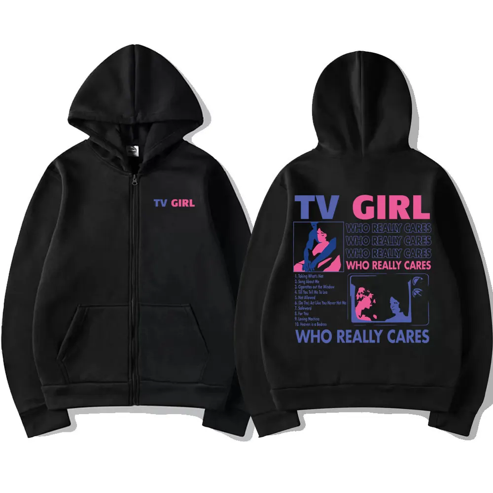 Men Women TV Girl Who Really C - Graphic Hoodie Streetwear recension och pris