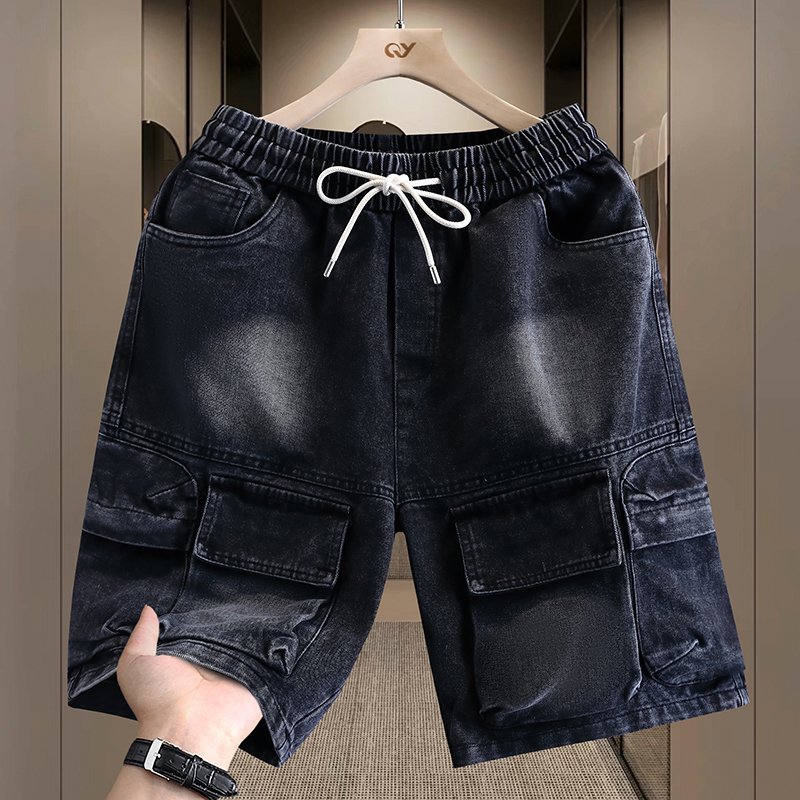 Men's Cargo Shorts New Summer  - Street Fashion Jeans recension och pris
