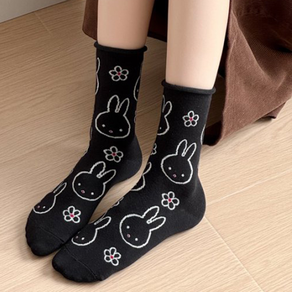 5 Pair Cute Funny Cartoon Rabb - Street Fashion Style Youtube recension och pris
