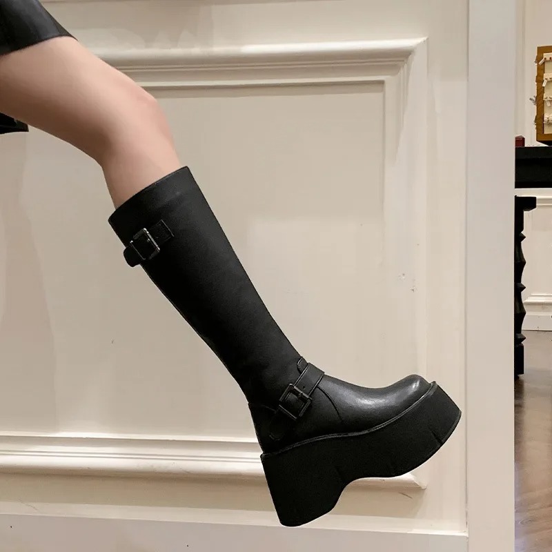 Women's Knee-high Boots Classi - Street Fashion Style Youtube recension och pris